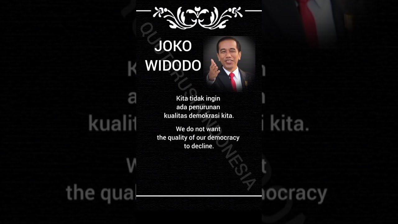 Jokowi #26 | Deep Thoughts | Indonesian-Russian-English 