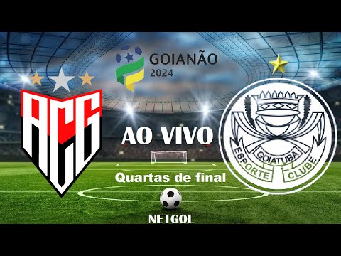 🔴ATLÉTICO-GO X GOIATUBA AO VIVO - Campeonato Goiano 2024 - Quartas de final - narração