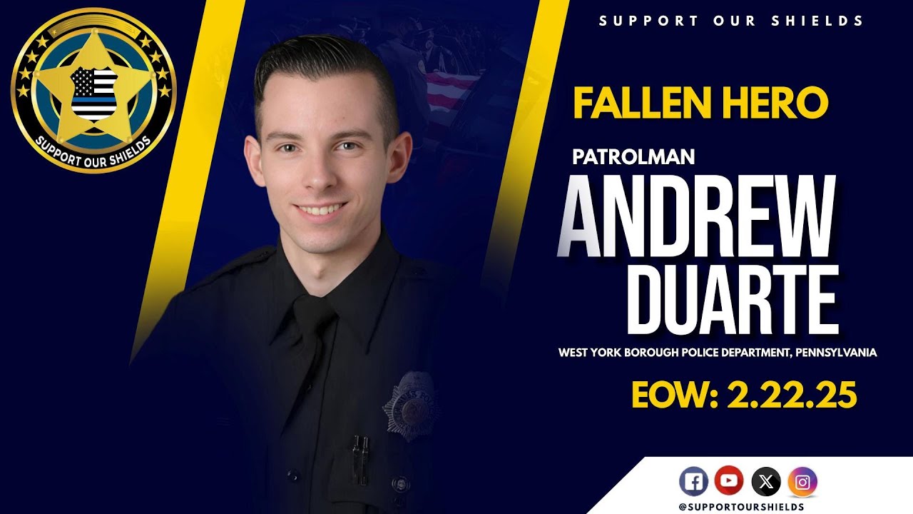 Officer Andrew Duarte: Saved a Life Then Gave His Own