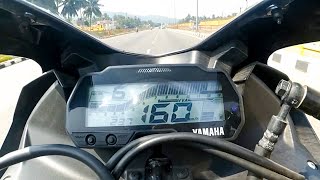 Yamaha R15 V3 - 0 To 160 Kmh Topspeed