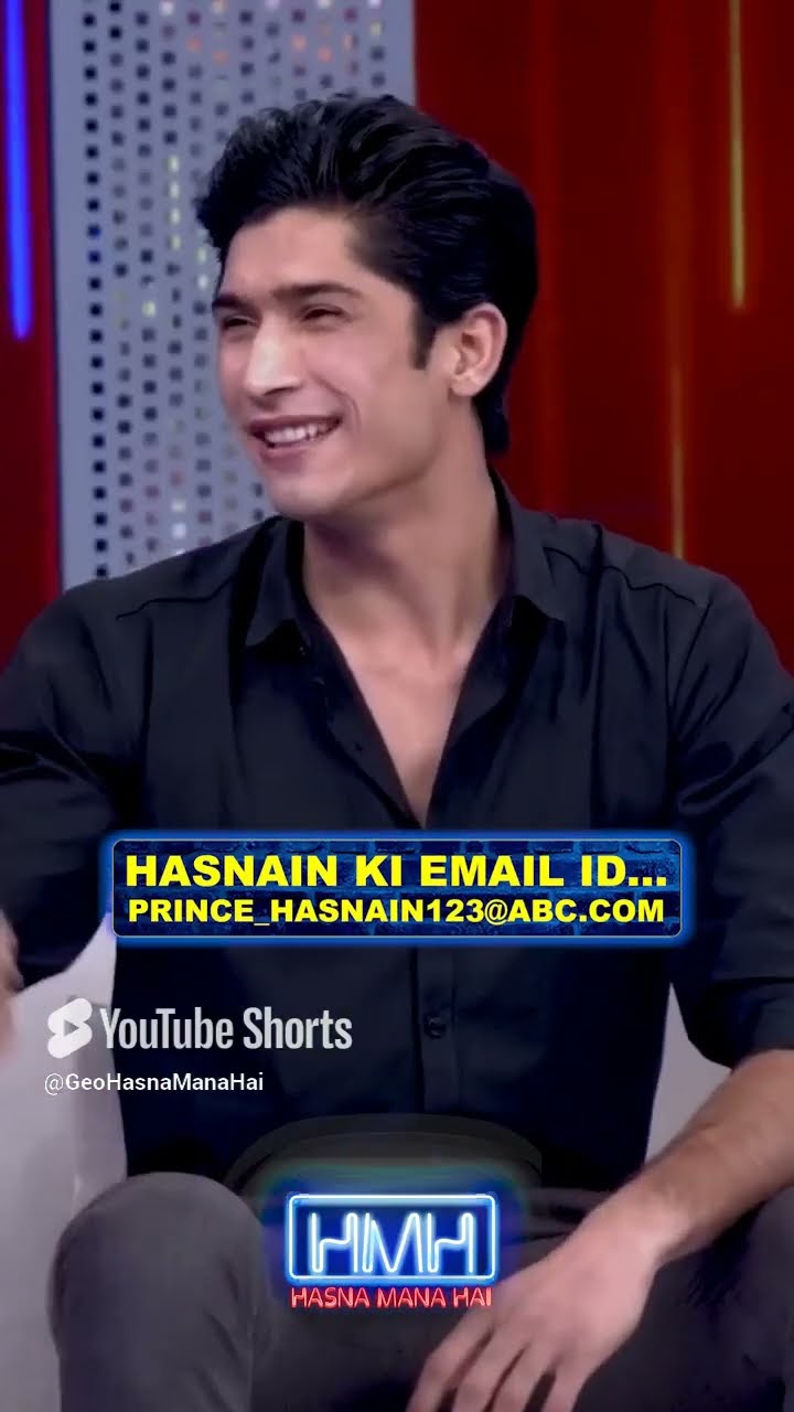 What is Hasnain's Email ID    #muhammadhasnain #tabishhashmi #hasnamanahai #cricketer #shorts