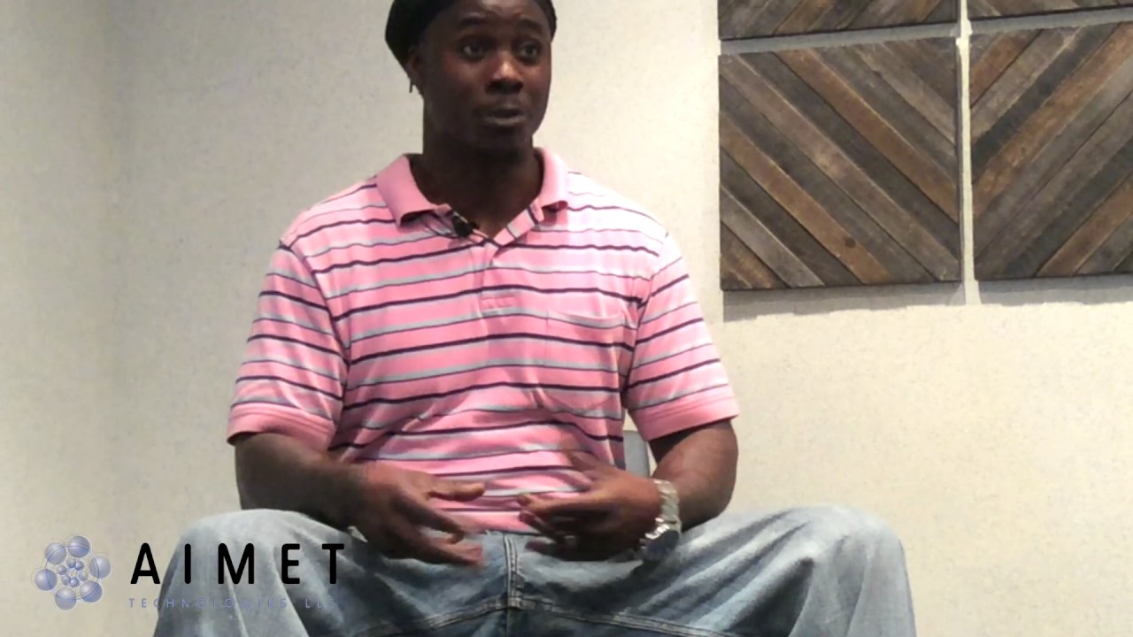 AIMET supports giving great employees such as Jermaine a chance at continued success.