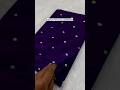 💜 Banarasi Charm in Purple | Mashru Silk Saree with Minimal Motif Work 💖✨️