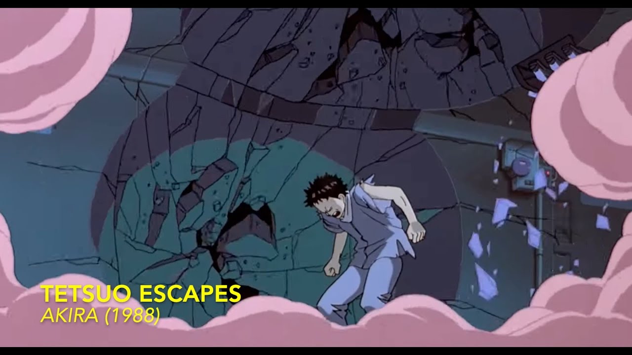 Akira (1988) Tetsuo Escapes // ANIME