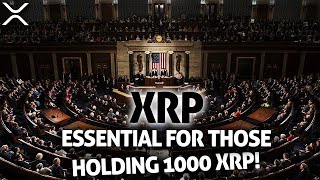 RIPPLE XRP - U.S. CONGRESS DROPS A BOMBSHELL ABOUT XRP! PROJECTED $10,000 PER XRP!