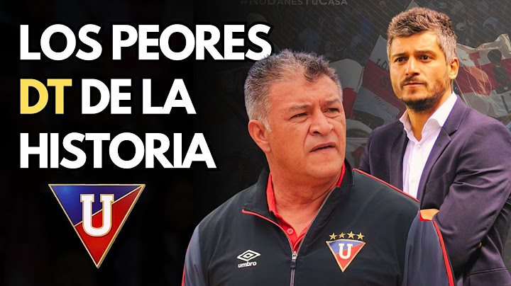 Los 7 TÉCNICOS Que Hundieron a Liga de Quito