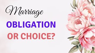 Marriage: Obligation or Choice in Islam? 🕋💞#marriageinislam #halalrelationship #islamic