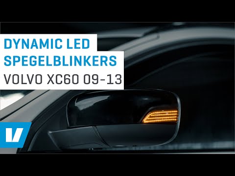 How to install Dynamic LED mirror indicators and mirror covers for Volvo XC60