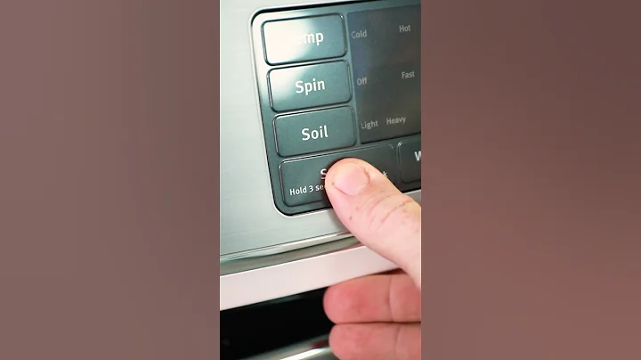 How to Turn off the "Lock" Error Code on Washers #shorts #laundry #tips #hacks #tipsandtricks