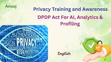 DPDP Act For AI, Analytics & Profiling, English Edition