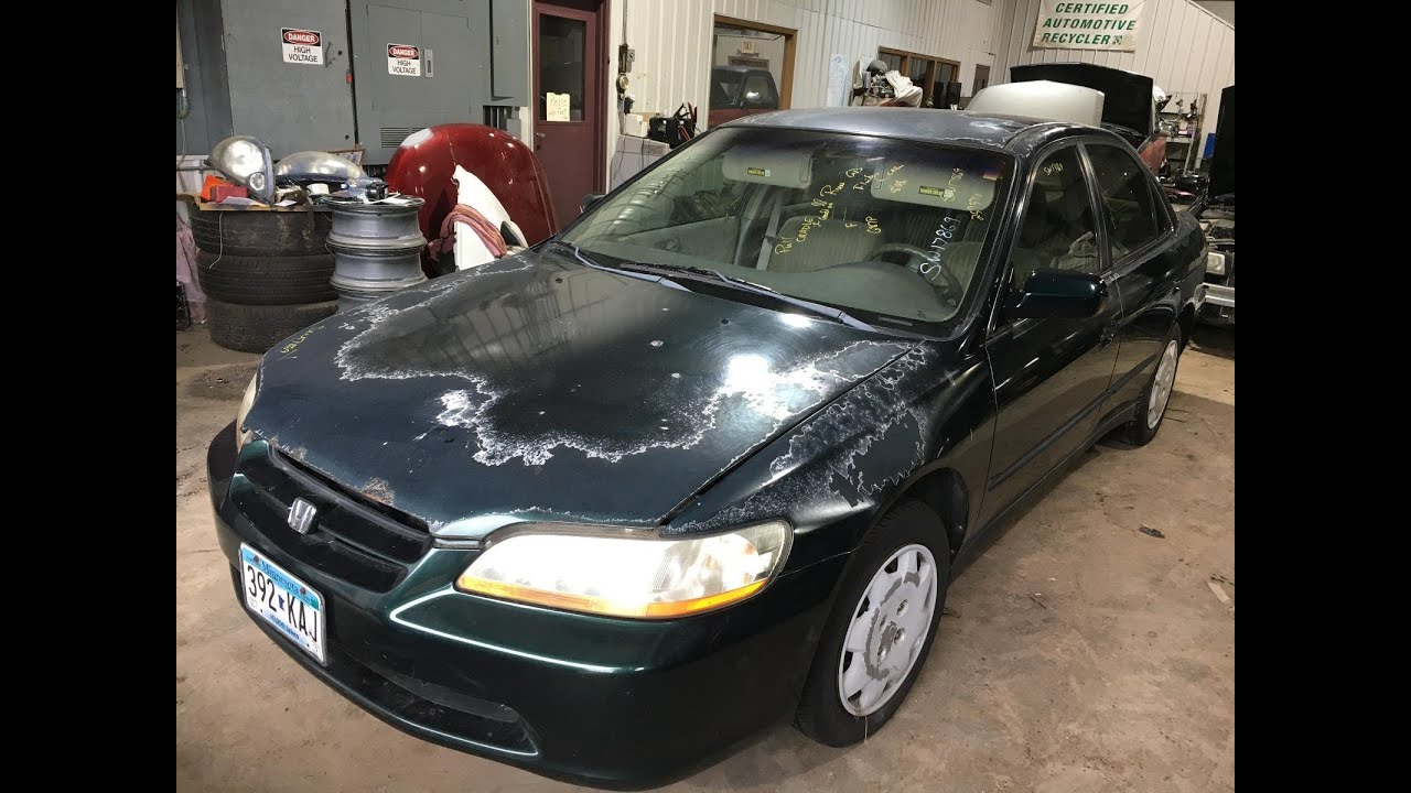 SW17869 1998 Honda Accord 257376 miles, Elmer's Auto Salvage - YouTube