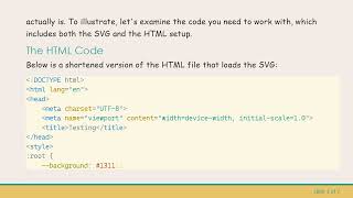 How to Fix SVG Animations Not Rendering in HTML with iframe