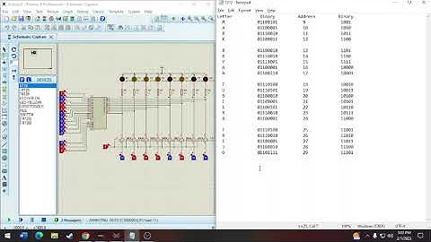 Simulating semiconductor memory using Proteus and 6116 SRAM