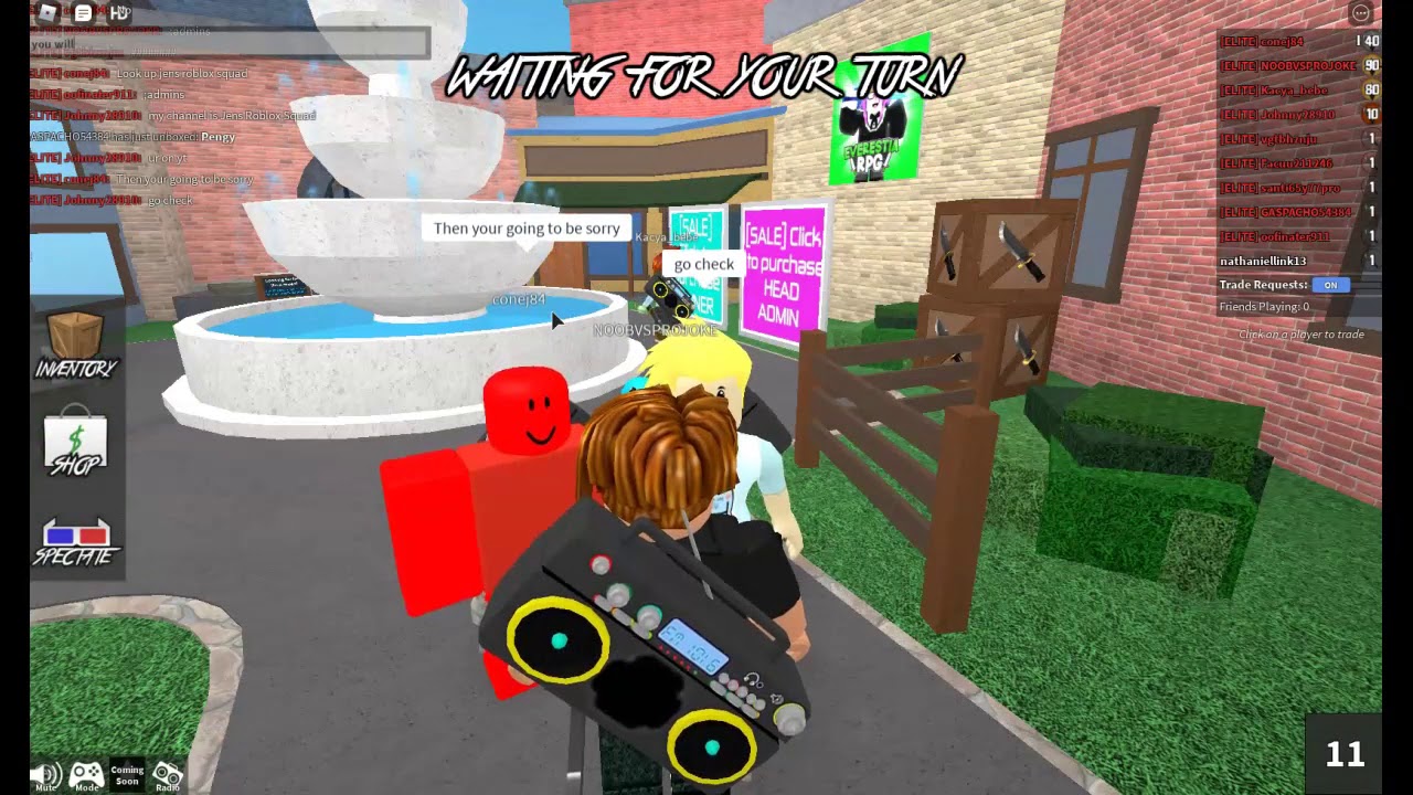 Mm2 But Then With Admin Roblox Youtube - mm2 admin roblox