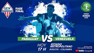 Paraguay - Venezuela  - CONMEBOL Sub 20 - Ronda Final