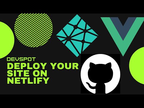Deploy Website to Netlify [Github+Netlify]