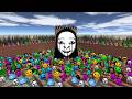 POV BIG NEXTBOT | CTpaliho | Lobotomy vs Angry Munci Escape IN GMod #nextbots #garrysmod