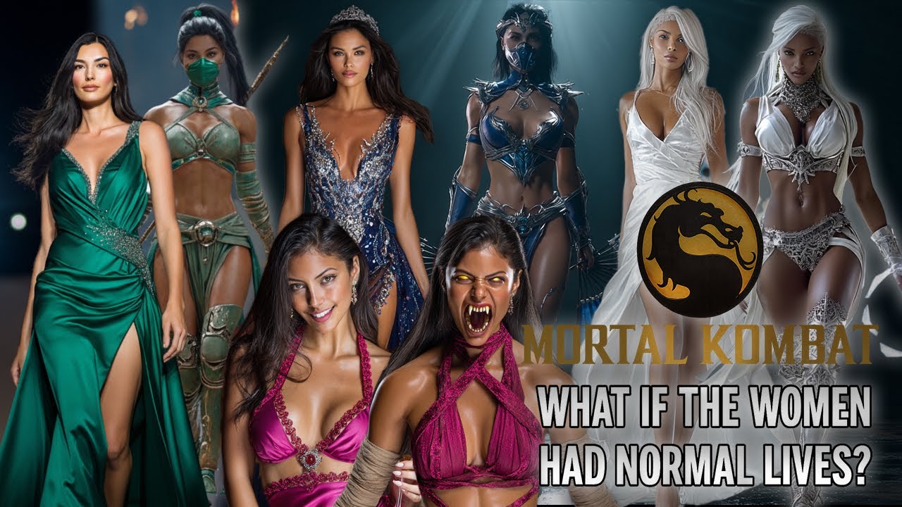 Mortal Kombat: What If The Women Had Normal Lives? (Part 1)