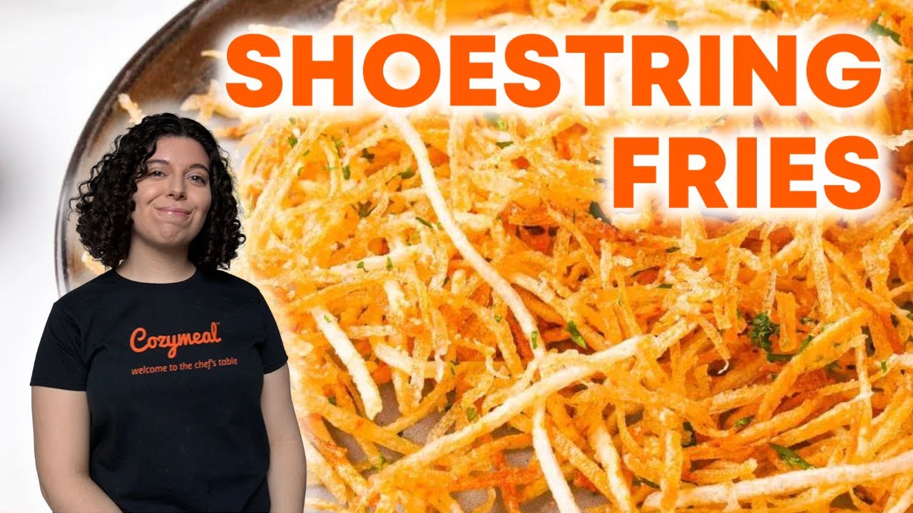 EASY and FUN Shoestring Fries Recipe You Can Make at Home! 