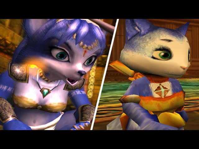 Dinosaur Planet (Nintendo 64 Prototype) vs. Star Fox Adventures (GameCube)