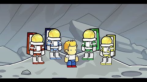 Scribblenauts Unlimited PAX Special Moonshot Pilot in the Object Editor