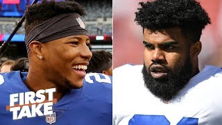 Saquon Barkley is a better RB than Ezekiel Elliott - Max Kellerman | First Take