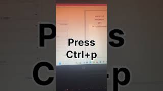 How to print document in Ms word #shorts#shortsfeed#youtubeshorts#viralshorts #10million #help