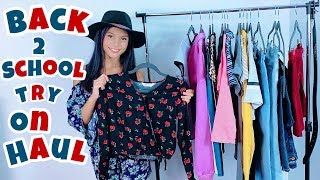 Back To School Outfits Try On Haul! Tiana Hearts