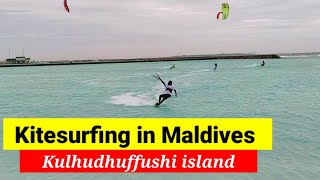 Kiteboarding|Kitesurfing in Maldives - Kulhudhuffushi Island