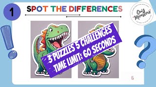 [ Find Differences ] Before The Time Runs. 3 Puzzles | Ultimate Fun Differences Game for All Ages screenshot 5