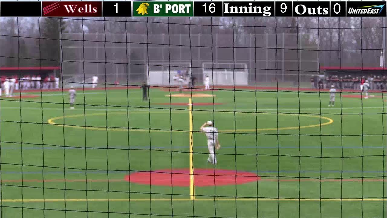 Wells College Baseball vs SUNY Brockport YouTube