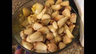 Mom Teaches How to Roast Garlic