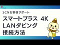 スマートプラス4KLANダビング接続方法