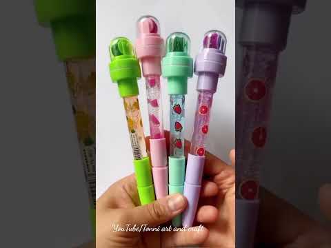 Diy Handmade Cute Pen Shorts Tonniartandcraft Youtubeshorts Art Satisfying
