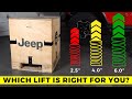 Which Lift Should You Put on Your Jeep Gladiator?