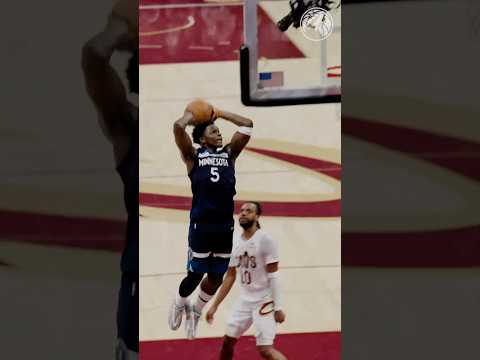 This Anthony Edwards Slam In Slow-Mo 👀