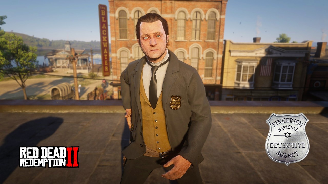 Playing as a Pinkerton in Red Dead Redemption 2 #2 | RDR2 - YouTube