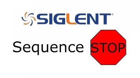 SDS Sequence Single Trigger