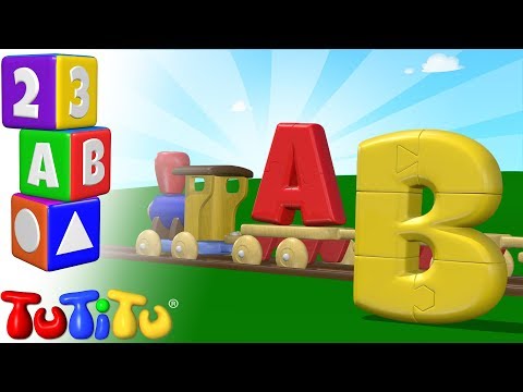 ABC Puzzle - Babies and Toddlers Learning the Alphabet with TuTiTu Toys - TuTiTu Preschool