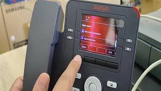 عمل reset تليفون avaya