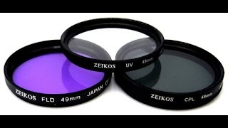 Unboxing the Zeikos 67mm DSLR Lens Filter kit