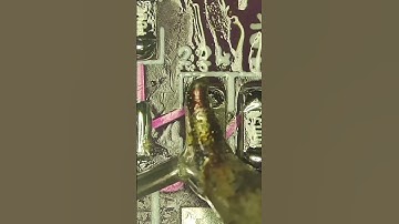 #soldering some #0805 #resistors on a #pcb while building a #eurorack  module #solderingtechniques