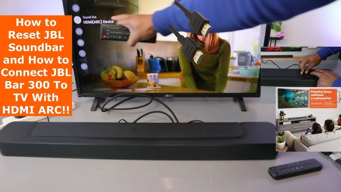 Hướng Dẫn Cài Đặt Và Sử Dụng Loa Tivi JBL
