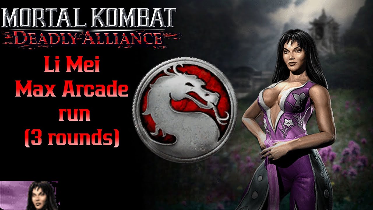 Mortal Kombat: Deadly Alliance Li Mei аркадный забег (макс) (PS2)