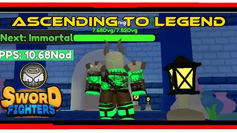 LEGEND ASCENSION - 10 NOD PPS - ROOM 32 SOLO Attempt | Sword Fighters Simulator