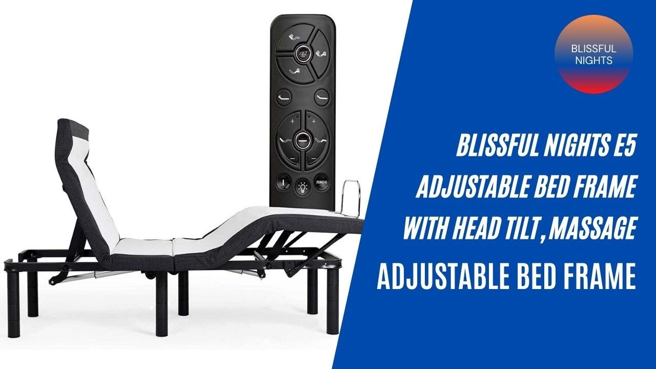 Best adjustable beds Blissful Nights e5 Adjustable Bed Frame with