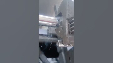 Genius Trick Making Threads Without a Machine! #machine #machinist #mechanic #shorts