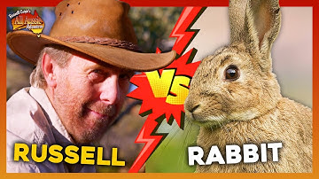 Russell Coight Teaches You How To Hunt For Rabbits | All Aussie Adventures
