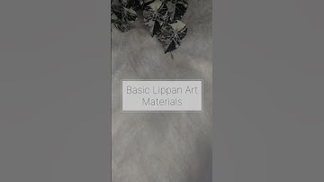 Lippan Art materials for beginners🪄 #lippanart #art #trending #shorts