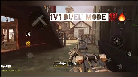 *NEW* 1v1 DUEL "SALOON MAP" GAMEPLAY in COD MOBILE!! SMALLEST MAP EVER in COD MOBILE (JR GAMING)